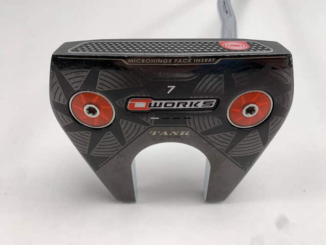 Odyssey O-Works Tank 7 Putter 34.5" SuperStroke Wrist Lock Mens RH