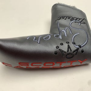Scotty Cameron Super Select Blade Black Red Putter Headcover HC