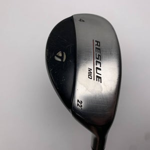 TaylorMade Rescue Mid 4 Hybrid 22* Ultralite Regular Graphite Mens RH