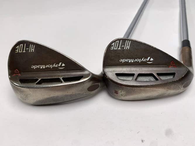 TaylorMade HI-TOE RAW Wedge Set 54* 10 58*  Dynamic Gold S300 Wedge Steel Men LH
