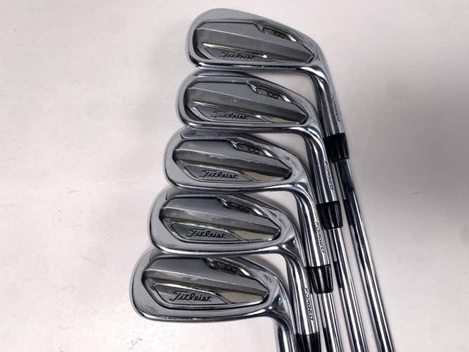 Titleist T100 Iron Set 6-PW AMT Tour White R300 Regular Steel Mens RH