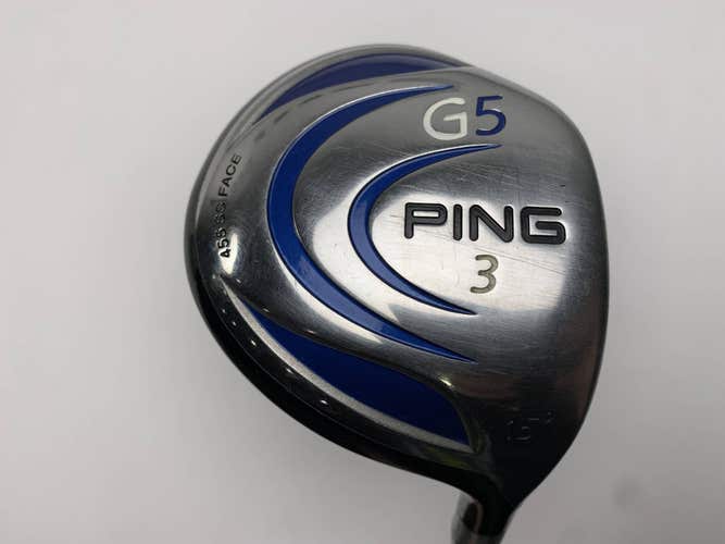 Ping G5 3 Fairway Wood 15* Accra SC75 M4 Stiff Graphite Mens RH
