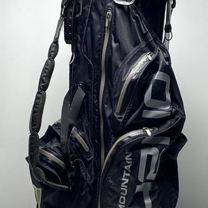 Sun Mountain H2NO Stand Bag Black 4-Way Divide Single Strap Golf Bag