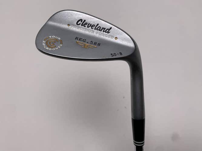 Cleveland 588 Satin 2012 Wedge 50* 8 True Temper Tour Concept Steel Mens RH