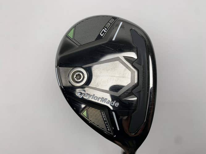 TaylorMade Qi35 Max Lite Rescue 5 Hybrid 27* Vanquish 5 R2 Senior RH