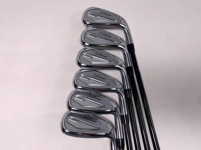 Titleist T350 2023 Iron Set 6-PW+AW Tensei Red AV Series Senior Graphite Mens RH
