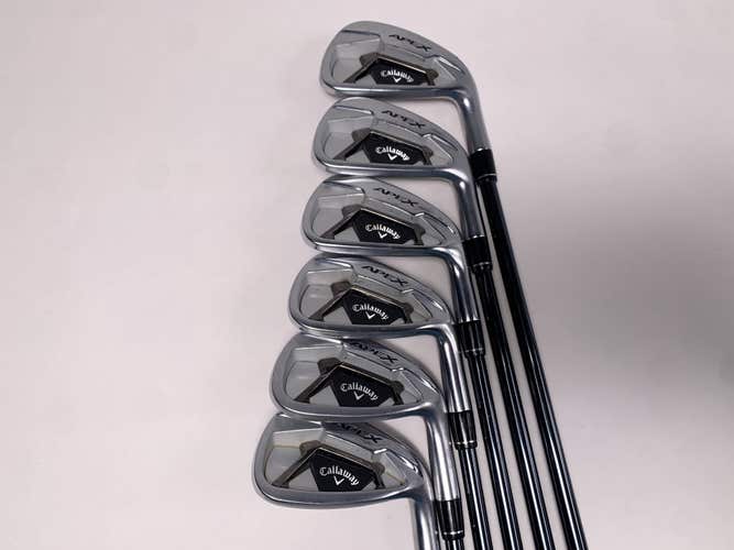 Callaway Apex 21 Iron Set 5-PW Recoil Dart F2 65g Senior Graphite Mens RH