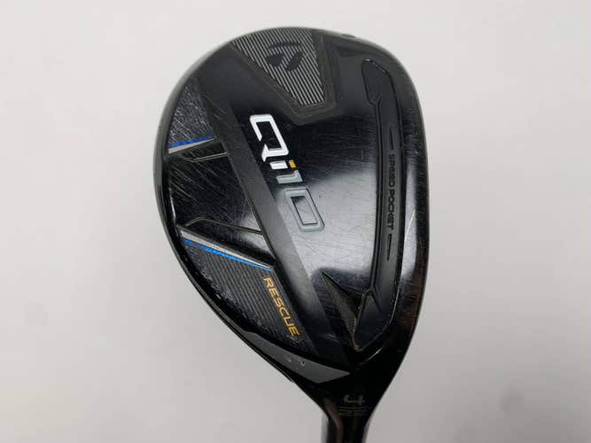 TaylorMade Qi10 4 Hybrid 22* Fujikura Ventus Blue HB 6-R Regular Graphite RH