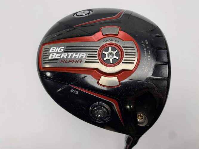 Callaway Big Bertha Alpha 815 Driver 9* Bassara 42g Senior Graphite Mens RH