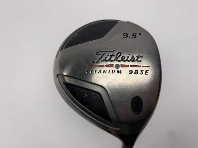 Titleist 983 E Driver 9.5* Fujikura Speeder Stiff Graphite Mens RH