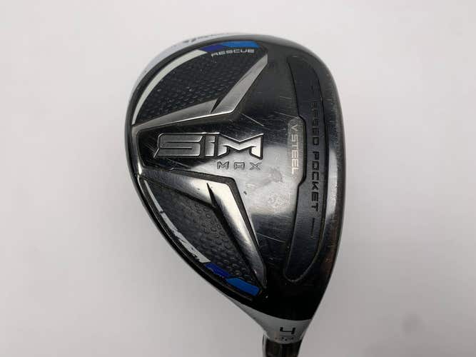 TaylorMade SIM MAX 4 Hybrid 22* Fujikura Ventus Blue 6R 60g Regular Mens RH