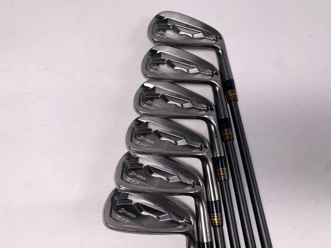 Srixon ZX7 MKII Limited Edition Black Iron Set 5-PW SteelFiber i110 PR Stiff RH