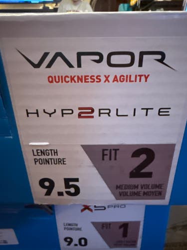2023 Bauer Vapor Hyperlite 2 Hockey Skates size 9.5 (New) *no blades*