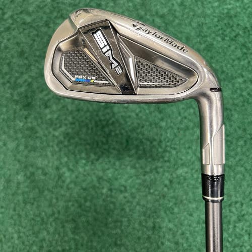 Taylormade SIM 2 Max OS 5 Iron MRH Stiff Flex Recoil ES 780 F4 Graphite Shaft