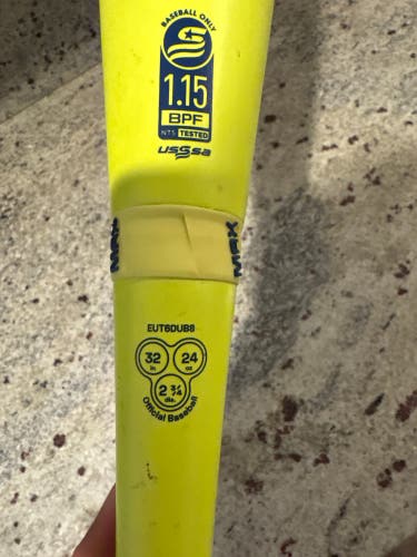 2026 Easton Dub Composite USSSA Certified Bat (-8) 24 oz 32" (Used)