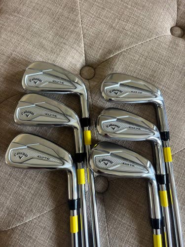 Callaway Elyte Iron Set 6-GW TT Vector 90G Stiff Flex Standard MINT