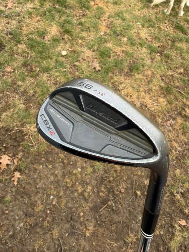 Cleveland CBX 2 Black Satin Sand Wedge 56 / 12 KBS Regular Flex 35.75 NICE