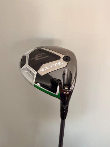 Callaway Elyte Mini Driver 11.5 Denali Blue 60g Stiff Flex 43.25 +HC MINT
