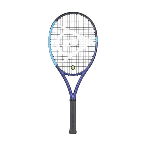 Dunlop Sports FX Team 100Pre Strung Tennis Racket, Blue/Black V26,