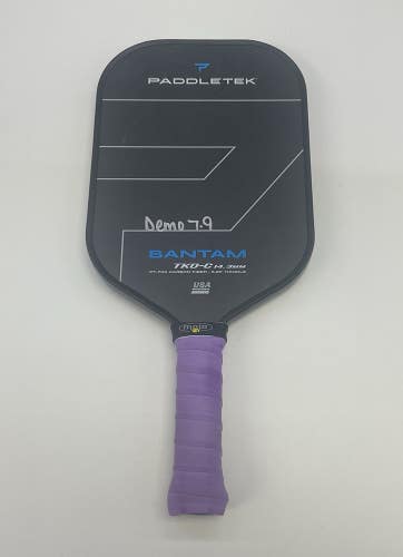 Paddletek Bantam TKO-C 14.3mm Pickleball Paddle (Black) Demo