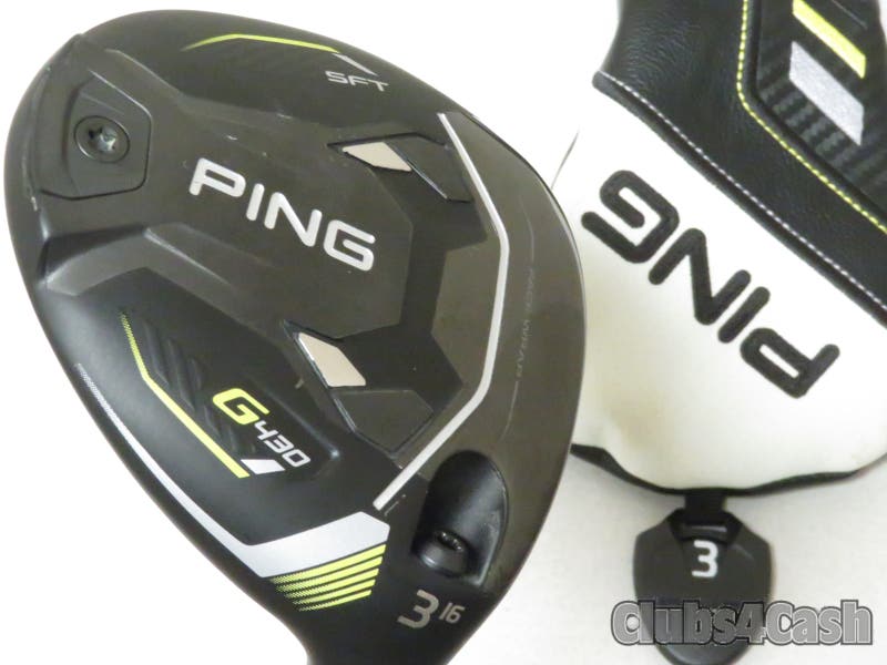 PING G430 SFT Fairway 16 3 Wood TOUR 2.0 Chrome 65 Regular +Cover