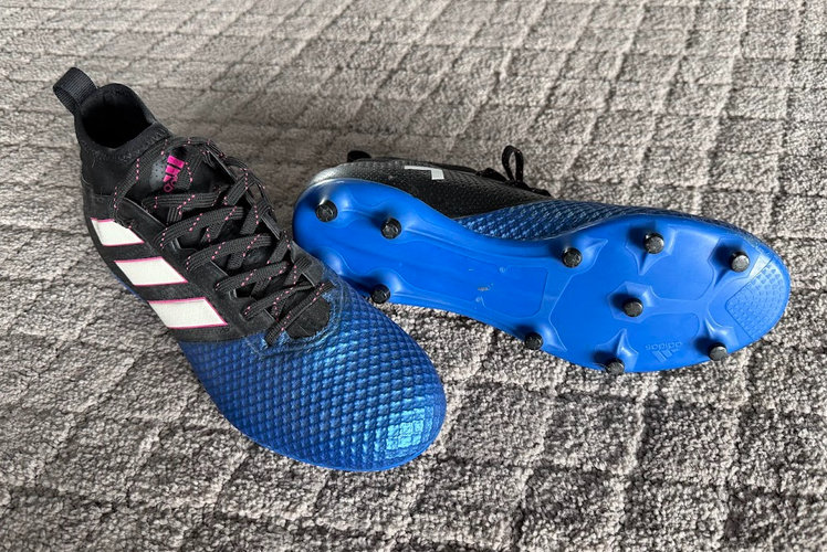 Blue Unisex Size M 8.5 (W 9.5) Adidas Ace 17.3 Molded Cleats Cleats (Used)