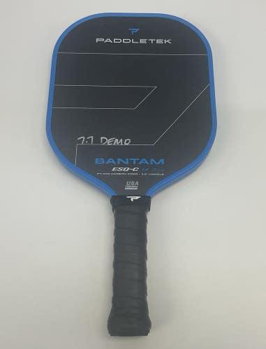Paddletek Bantam ESQ-C 14.3mm Pickleball Paddle (Blue) Demo