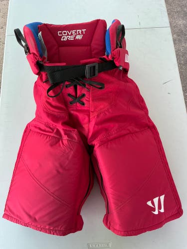 Warrior Covert QRE20 PRO Pro Stock Hockey Pants Large Red 8655