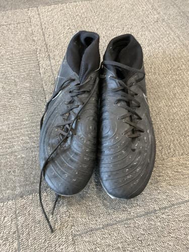 Used Nike PHANTOM LUNA Soccer Cleats Black Senior 7.5 11614-S000230713