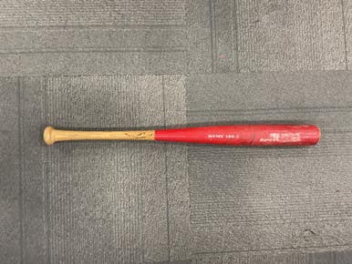 Used Louisville Slugger PRO WFMX 105.7 BB/SB Wood Bat Red 28" 11614-S000230690