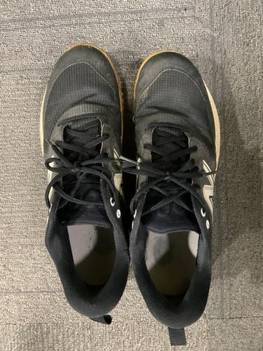 Used New Balance 3000 TURF SHOES BB/SB Cleats Black Senior 12 11614-S000230683