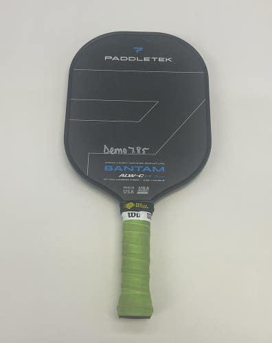 Paddletek Bantam ALW-C 14.3mm Pickleball Paddle (Black) Demo