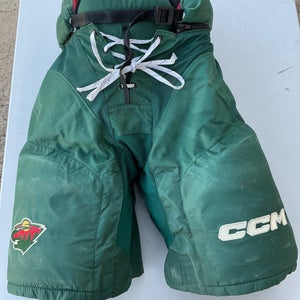 Wild Senior Medium CCM HP45X Hockey Pants Pro Stock (Used) 1795