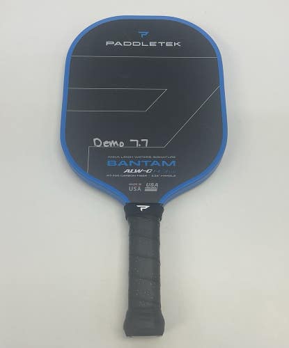 Paddletek Bantam ALW-C 14.3mm Pickleball Paddle (Blue) Demo