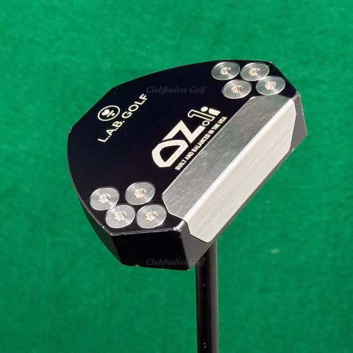 LAB Golf 2025 OZ.1i Black 34" Heel-Shafted Putter Matte Black Stepped w/ HC