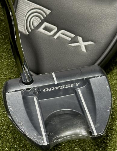 Odyssey DFX V-Line Fang DB Double Bend Mallet Pistol Grip Putter 35" NEW!
