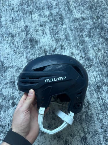NAHL Anchorage Wolverines Medium Bauer Re-Akt 85 Helmet Pro Stock (Used)