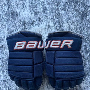 NAHL Northeast Generals Bauer Pro Series Gloves 14" Pro Stock (Used)