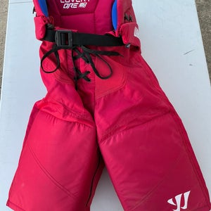 Warrior Covert QRE20 PRO Pro Stock Hockey Pants Large Red (Used) 9642