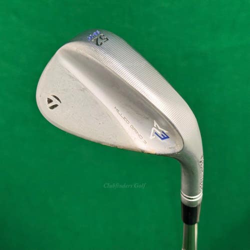 TaylorMade Milled Grind 3 MG3 52-SB9 52 Gap Wedge DG 105 X100 Extra Stiff