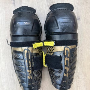Youth CCM Tacks AS-V Pro 10" Shin Pads (Used)