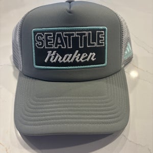 Seattle Kraken SnapBack Adidas Hat (New)