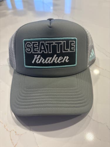 Seattle Kraken SnapBack Adidas Hat (New)