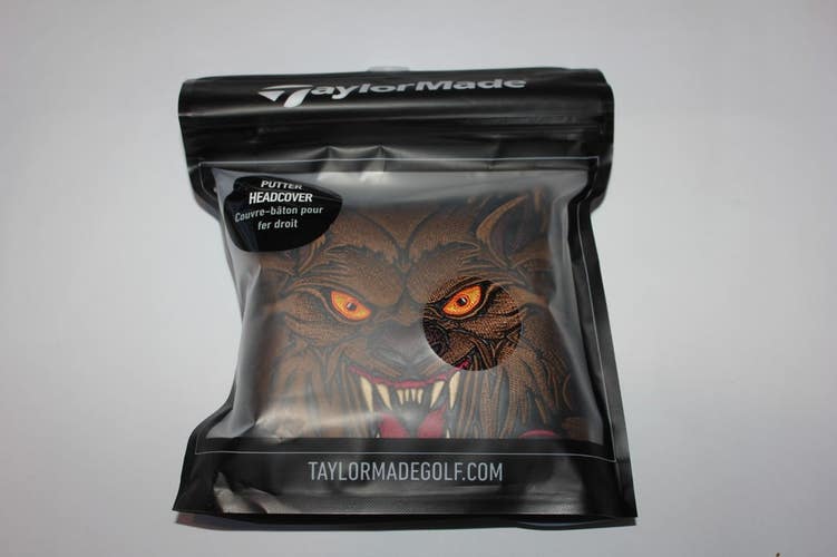 NEW TAYLORMADE HALLOWEEN WEREWOLF SPIDER PUTTER HEADCOVER