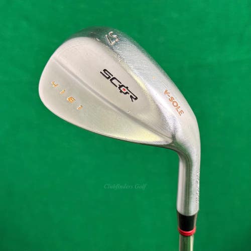 SCOR V-Sole 4161 Form Forged 57 Lob Wedge KBS SCOR Genius 12 Steel Firm