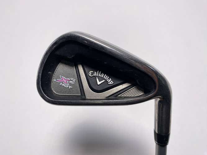 Callaway X2 Hot Single 7 Iron Ladies Graphite Womens RH Undersize Grip