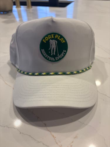 Barstool Sports Foreplay SnapBack Golf Rope Hat (New)