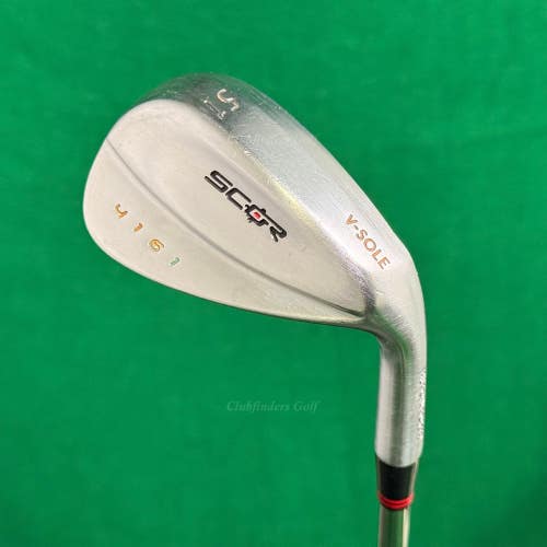 SCOR V-Sole 4161 Form Forged 51 Gap Wedge KBS SCOR Genius 12 Steel Firm