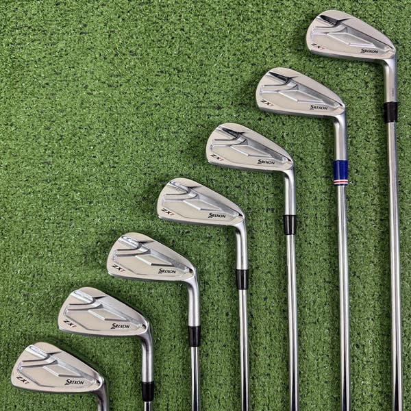 Srixon ZX7 Forged Iron Set 4-PW Project X LZ 6.0 120g Stiff Flex