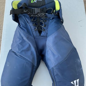 Warrior Alpha LX PRO Pro Stock Hockey Pants Small Navy Blue (Used) 1245